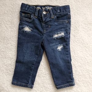Cat and Jack 12m baby girl jeans